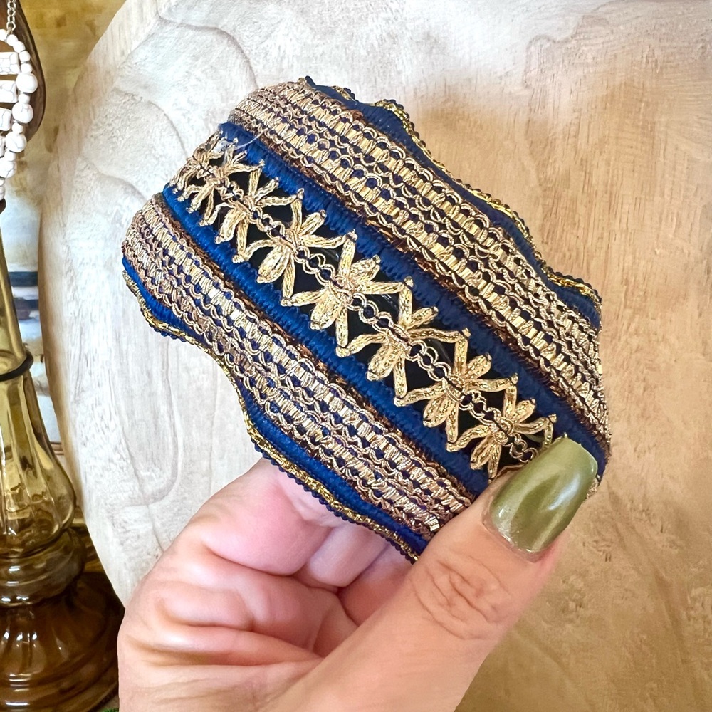 New! The “Fairycore” Flat Glitzy Woven Statement Headband - Picture 4 of 7